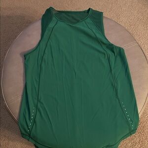 lululemon athletica Green Racerback Tank Top